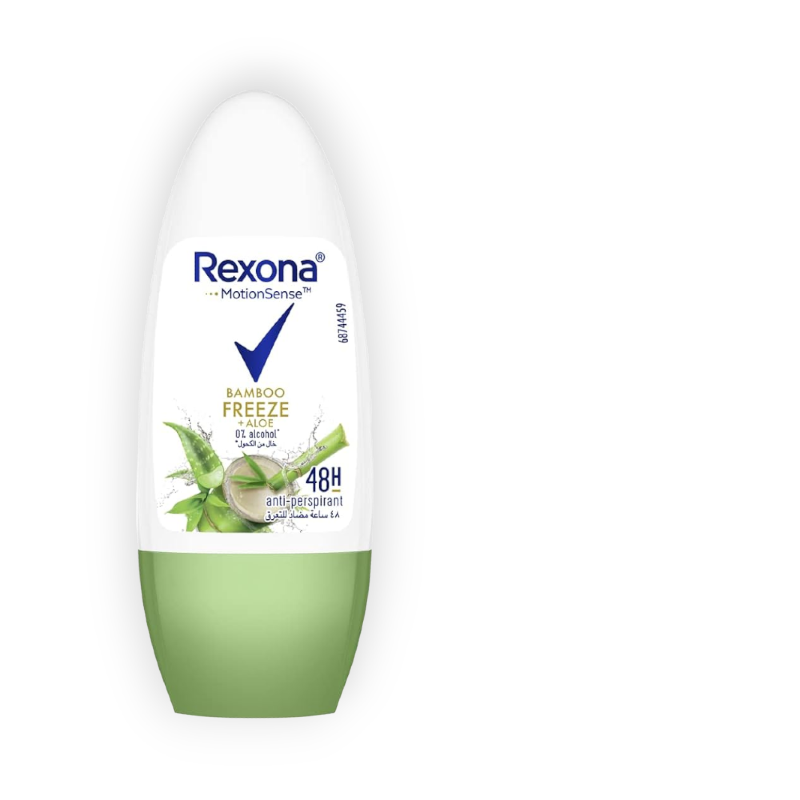 REXONA ROLLON (BAMBOO FREEZE+ALOE) 50ML UNI خصم