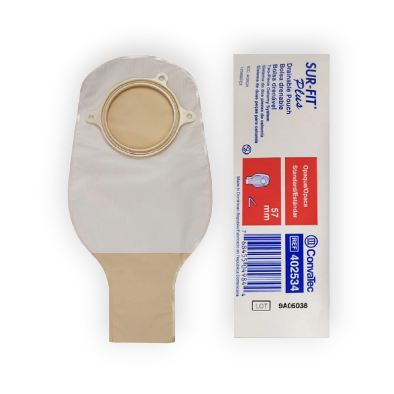 CONVATEC. SUR-FIT PLUS 57 MM كيس فلانشه