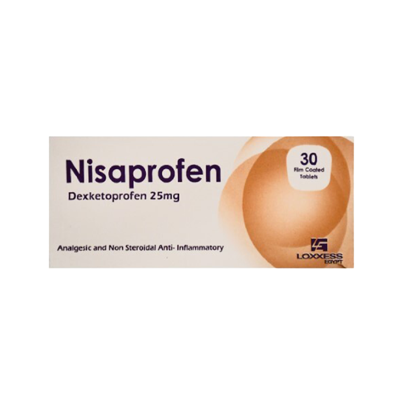 NISAPROFEN 25 MG 30 TABLET