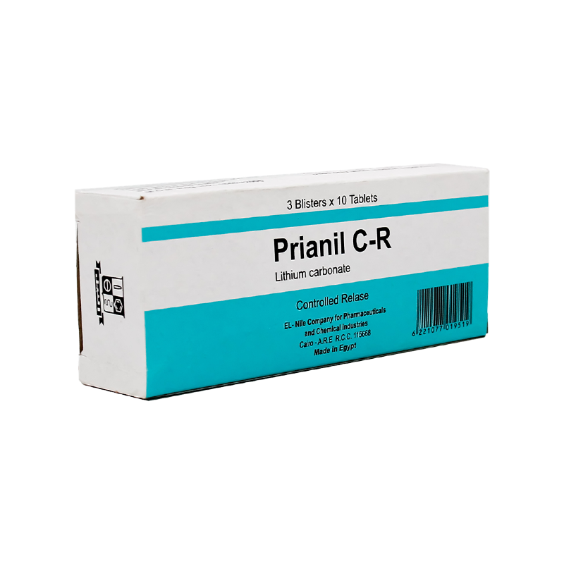 PRIANIL CR 400 MG 30 TABLET
