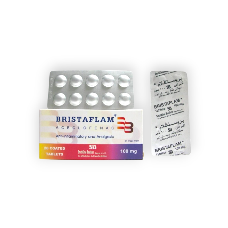 BRISTAFLAM 100 MG 20 TAB