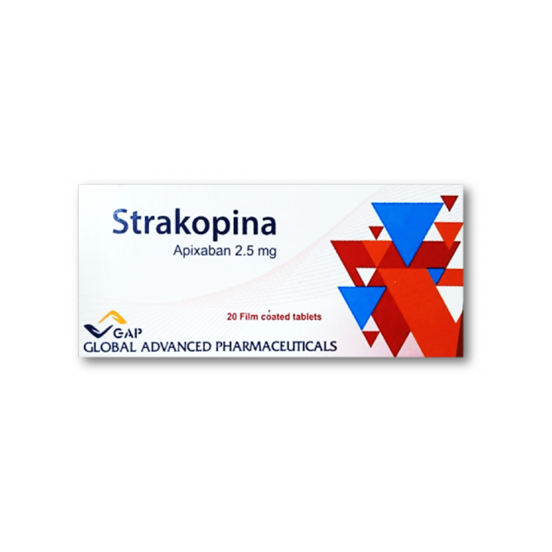 STRAKOPINA 2.5 MG 20 TABLET