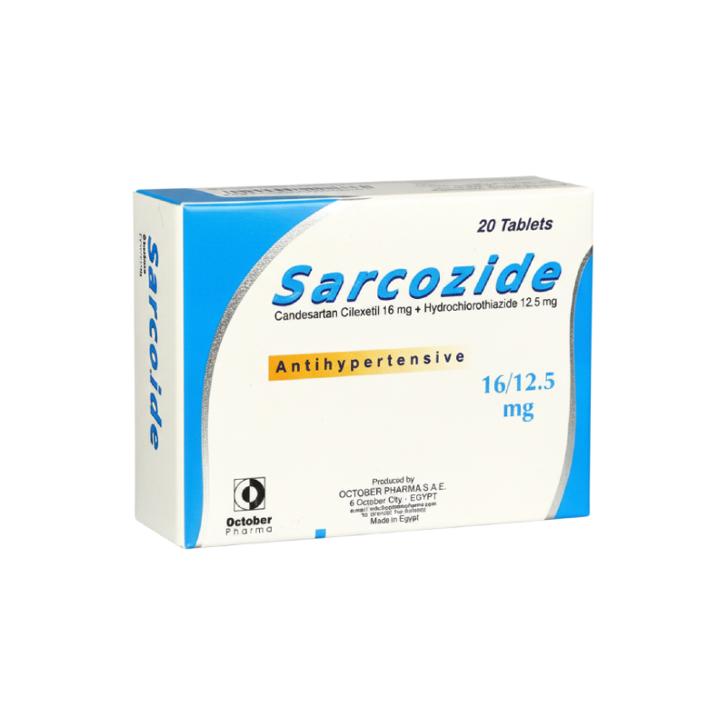 SARCOZIDE 16/12.5 MG 20 TABLET