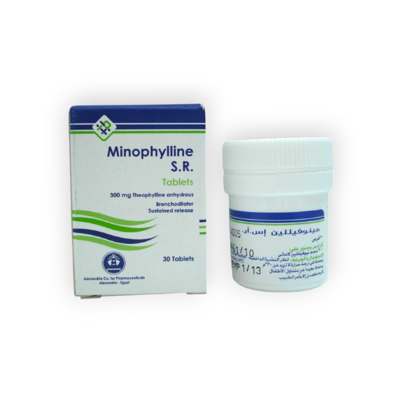 MINOPHYLLINE SR 300 MG 30 TABLET
