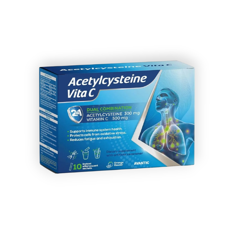 ACETYLCYSTEINE VITA C 10 SACHET