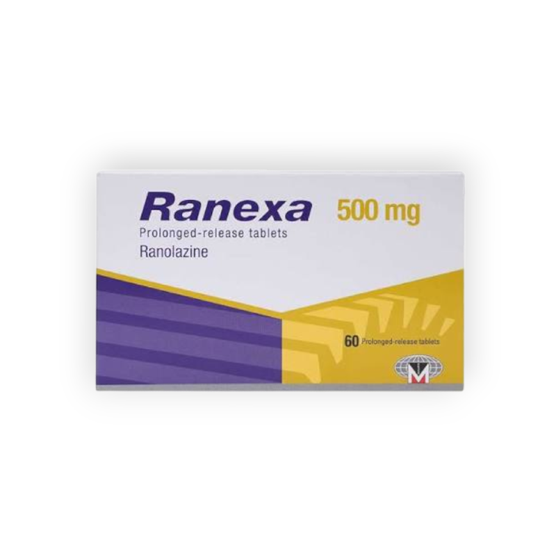 RANEXA 500 MG 60 TAB
