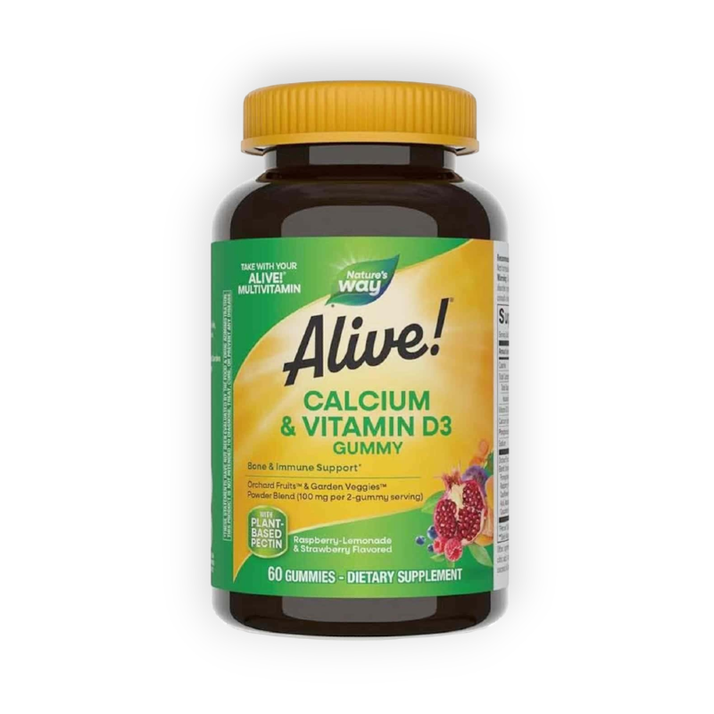 ALIVE CALCIUM +D 60 CAP   (NATROL)