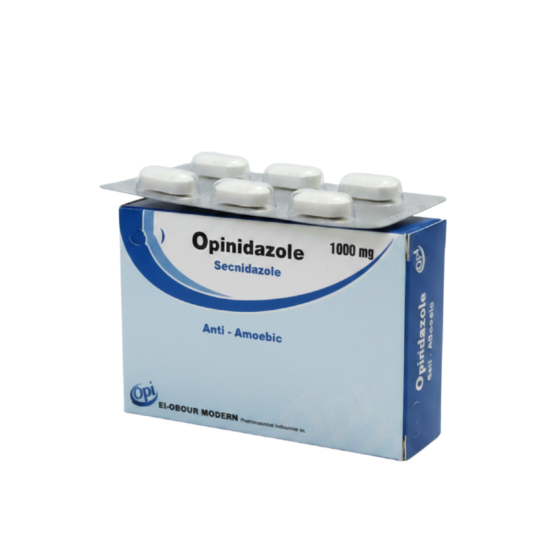 OPINIDAZOLE 1000 MG 8 TABLET