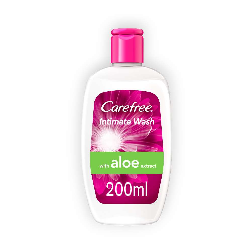 CARE FREE INTIMATE WASH WITH GREEN TEA&ALOE VERA200M