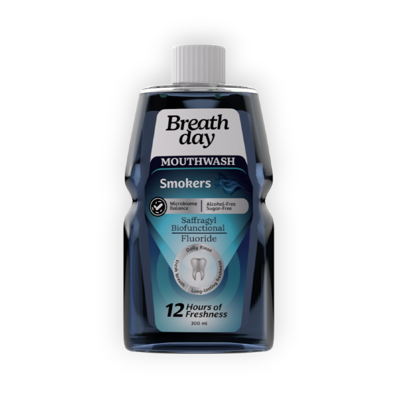 BREATH DAY MOUTH WASH SMOKERS 300ML