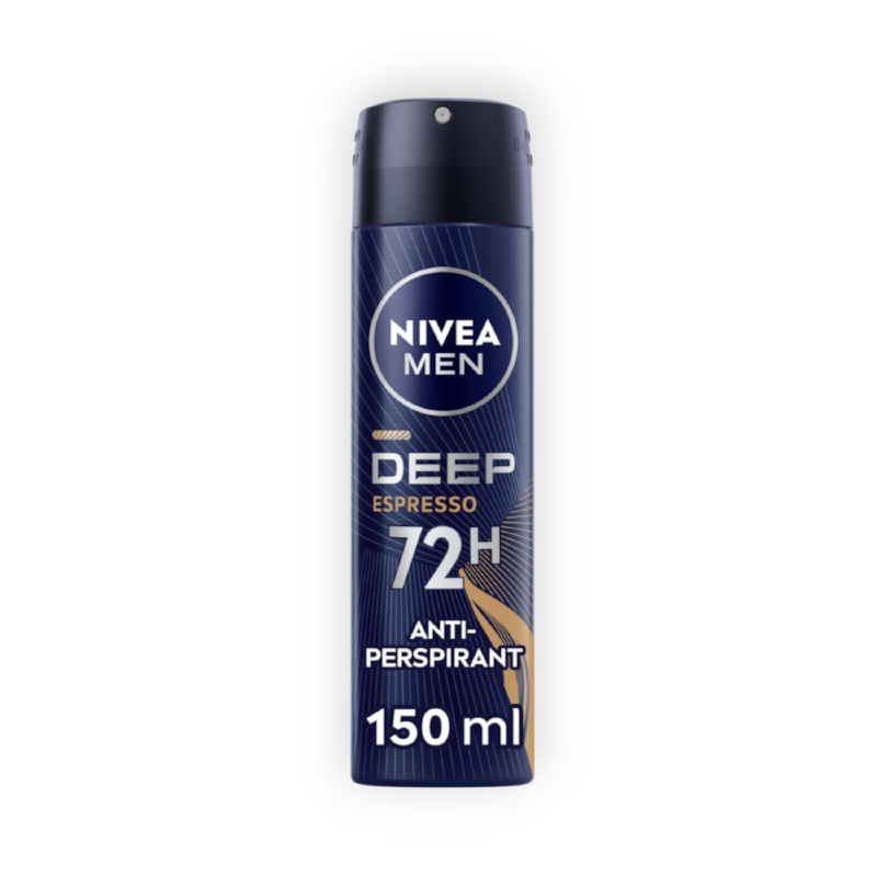 NIVEA DEOD SPRAY (DEEP BL ESPRESSO) F M 150ML OF