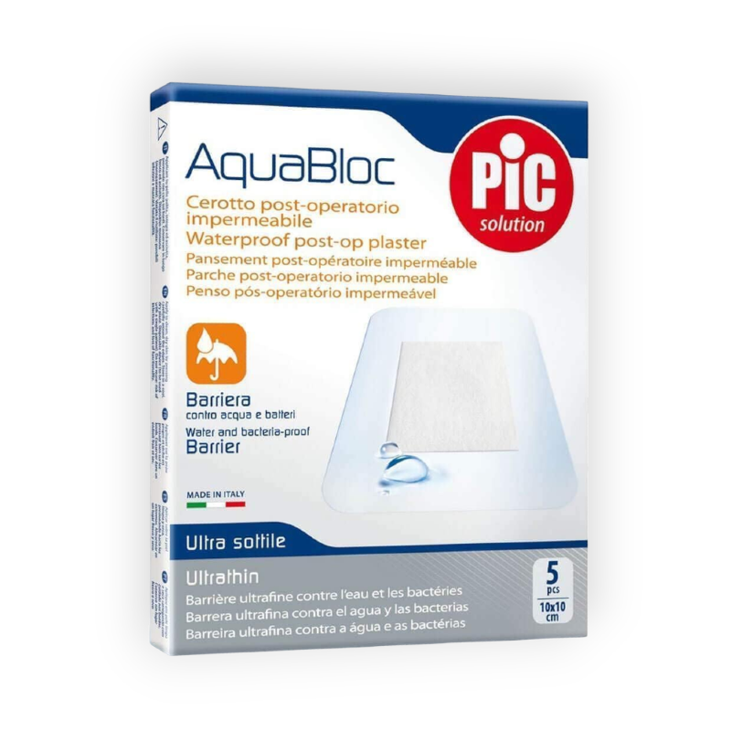 PIC AQUA BLOC PLAST ANTI-WATER&PACTERIA 10X10 1 PCS