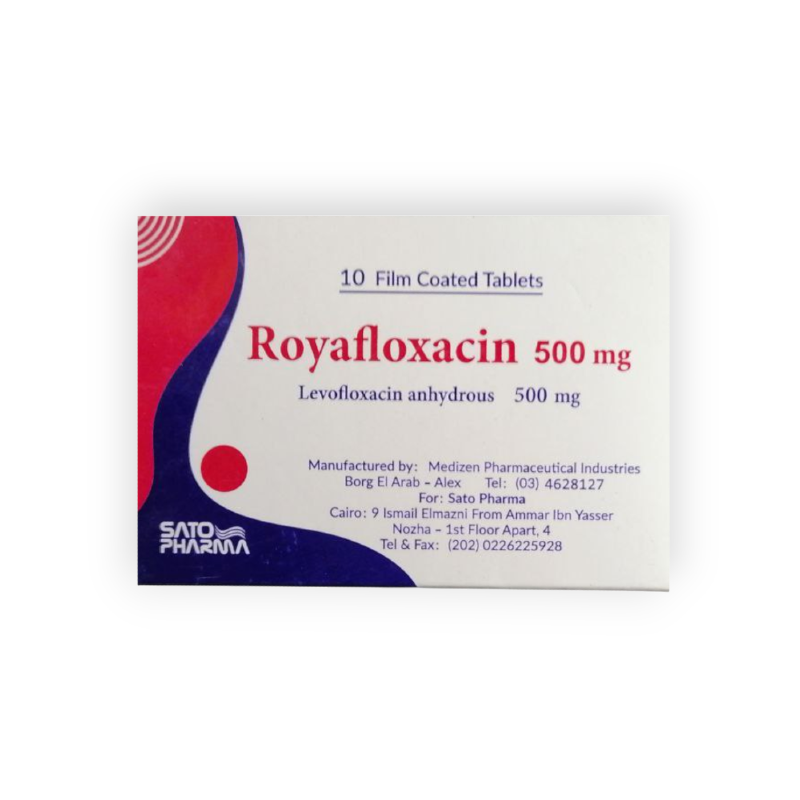 ROYAFLOXACIN 500 MG 10 YAB