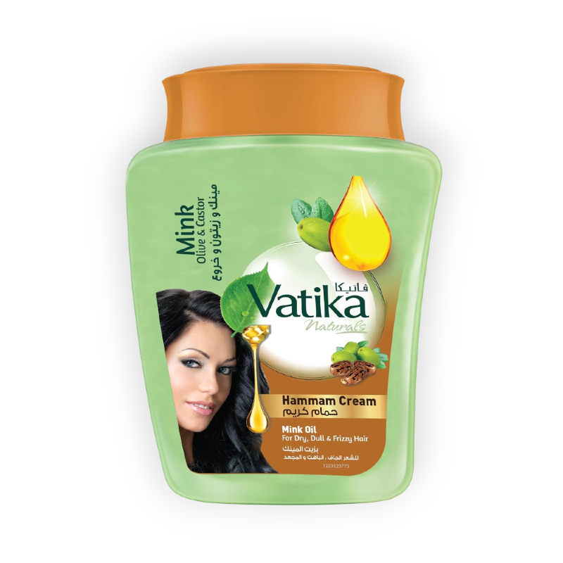 VATIKA CONDITIONING CREAM (MINK OIL) 225GM