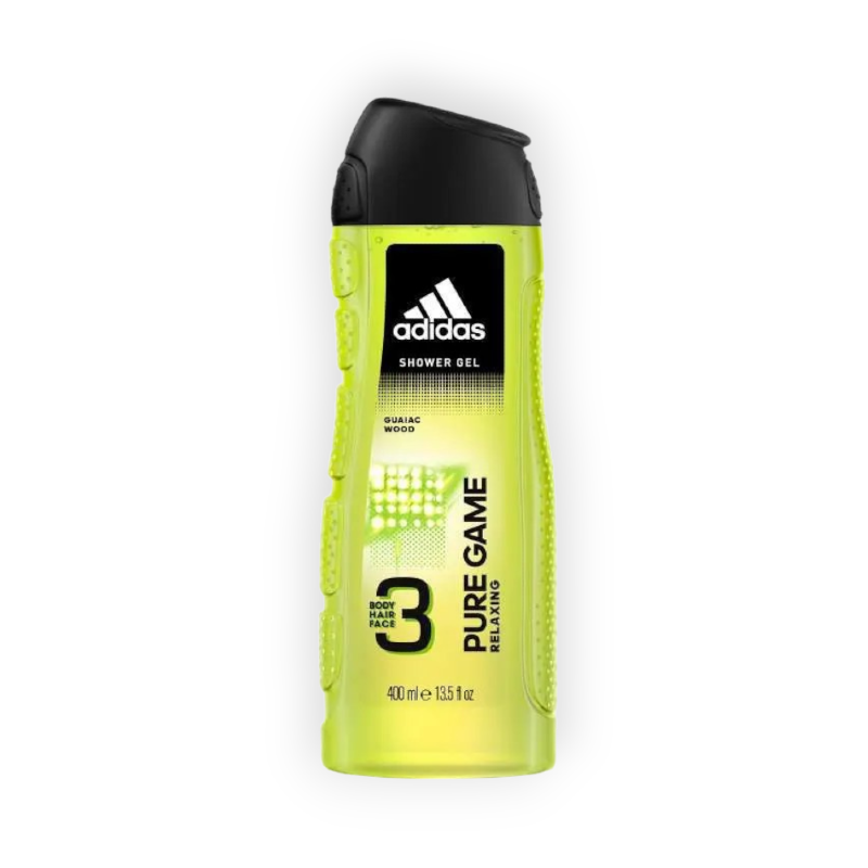 ADIDAS SHOWER GEL PURE GAME 3IN1 400 ML
