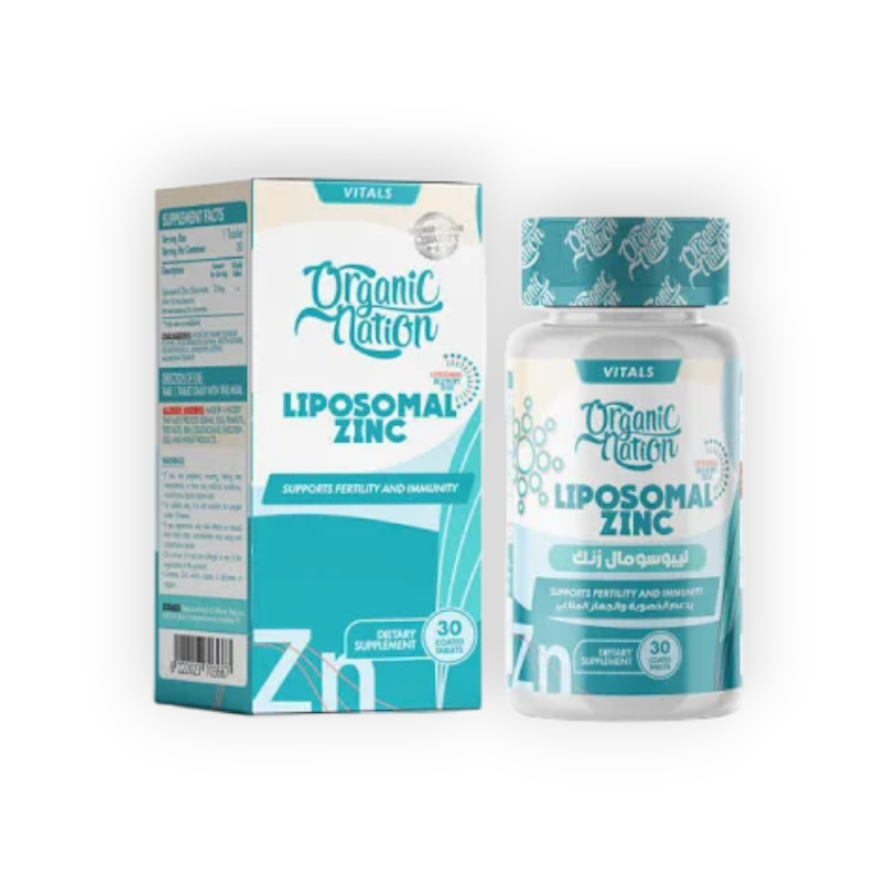 ORGANIC NATION LIPOSOMAL ZINC 30CAP