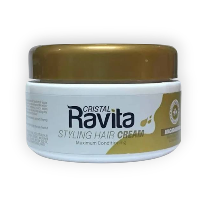 CRISTAL RAVITA STYLING HAIR CREAM MACADAMIA OIL 150G