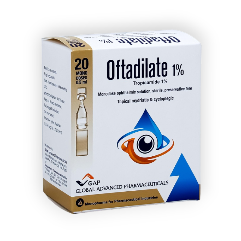 OFTADILATE 1 20 STERILE MONO DOSES