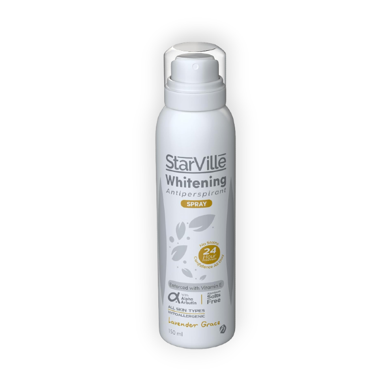 STARVILLE WHITENING ANTIPERSPIRANT SPRAY LAVENDER GRACE 150ML