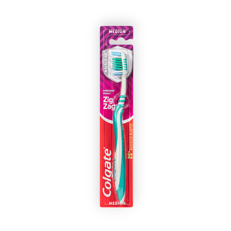 COLGATE TOOTH BRUSH ZIGZAG MEDIUM