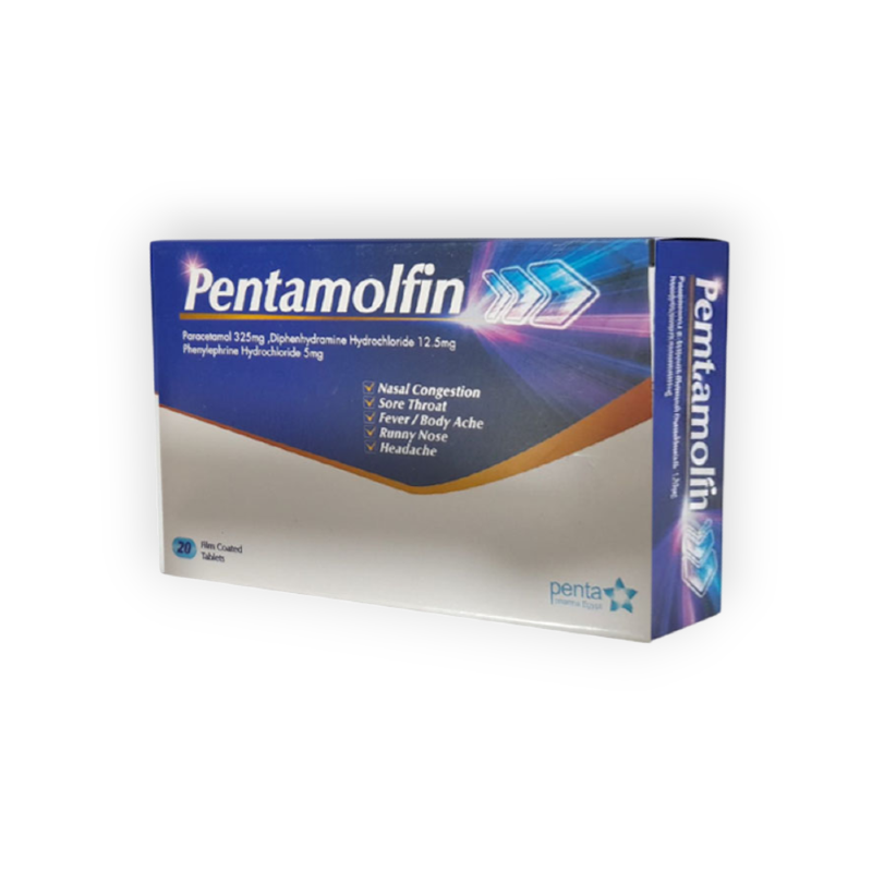 PENTAMOLFIN 325 / 12.5 MG 20 TAB