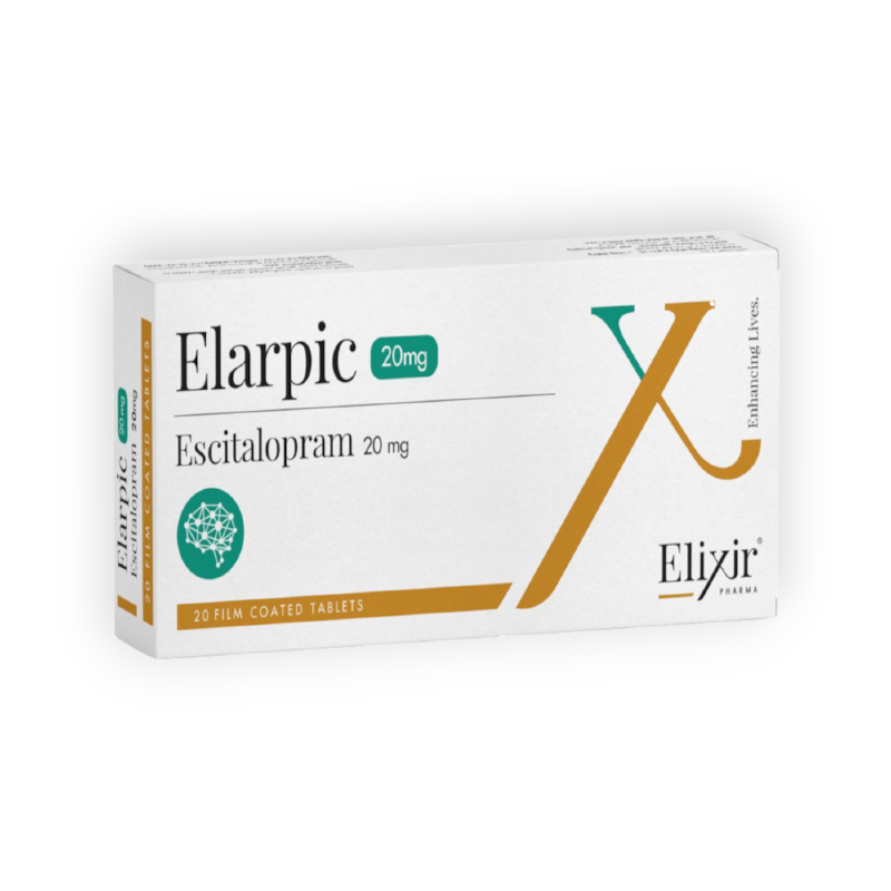 ELARPIC 20 MG 20 TAB سعر جديد