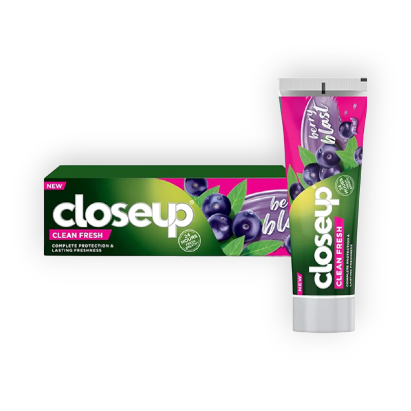 CLOSE UP CLEAN FRESH BERRY&BLAST 75ML