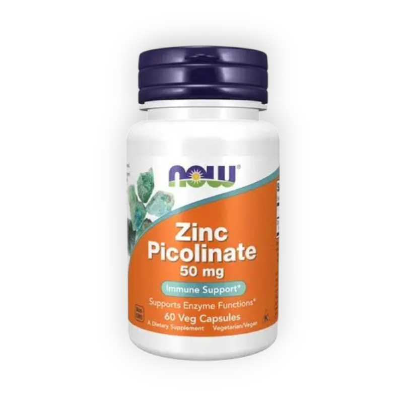 ZINC PICOLINATE 50MG 60 CAP  (NOW)