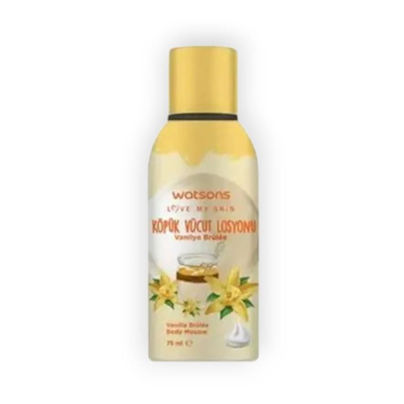 WATSONS BODY MOUSSE (VANILLA BRUIEE) 75ML