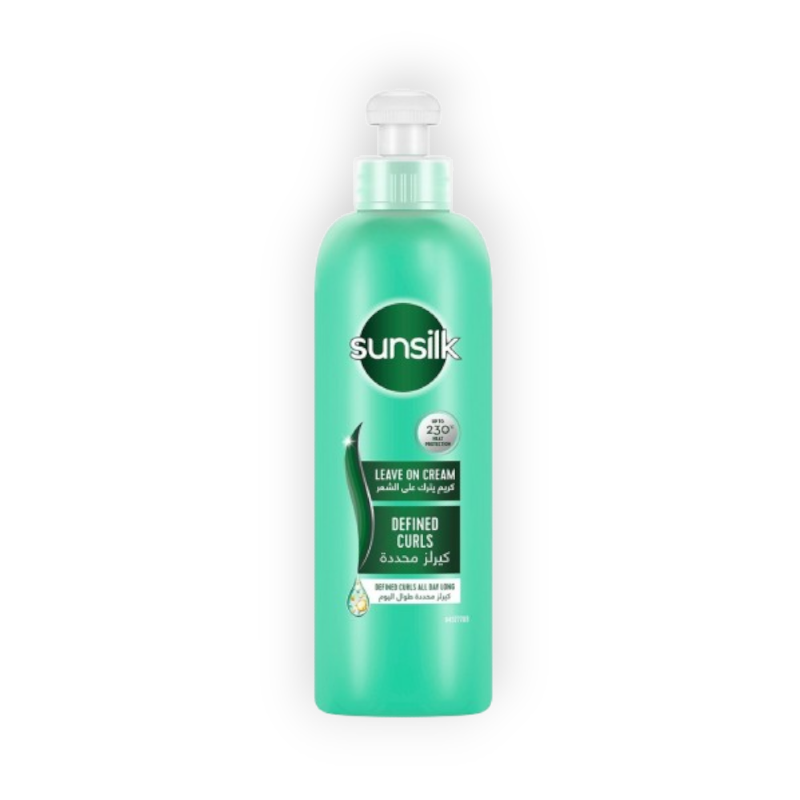 SUNSILK LEAVE ON CREAM (DEFIND CURLS) 200ML