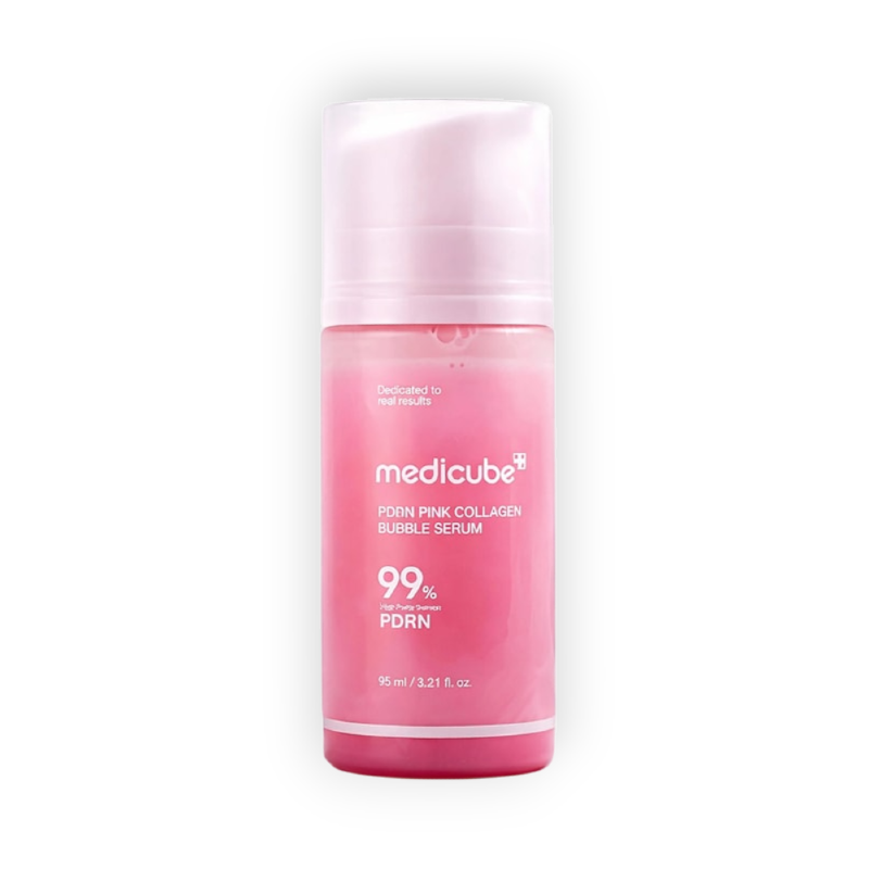 MEDICUBE PDRN PINK COLLAGEN BUBBLE SERUM 95ML