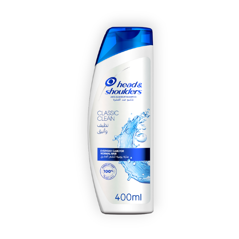 HEAD SHOULDERS SHAMPOO  CLASSIC CLEAN DISCOUNT 15%  400ML