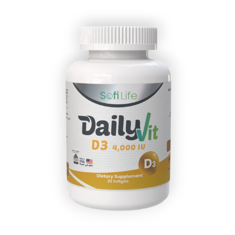 SOFILIFE DAILY VIT VITAMIN D3 4000 I.U 30 CAP