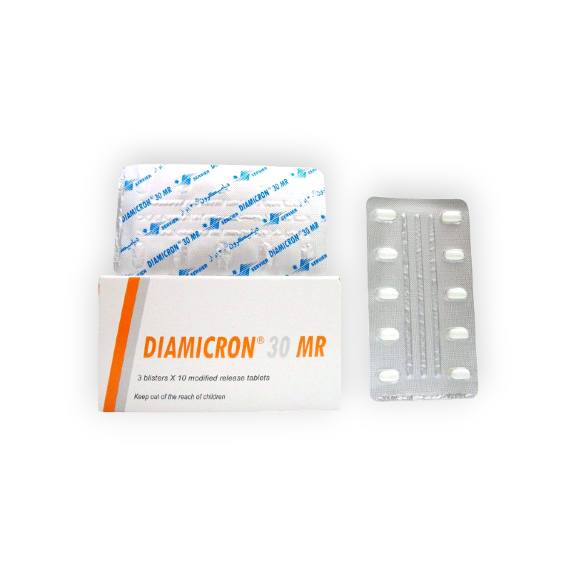 DIAMICRON MR 30 MG 30 TABLET