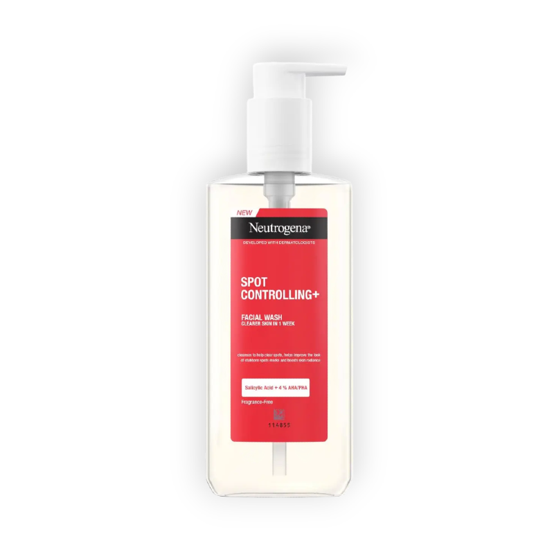 NEUTROGENA SPOT CONTROLLING+ FACIAL WASH 200ML