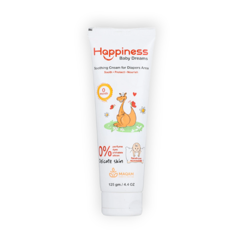 HAPPINESS BABY CREAM FOR DIAPERS AREA 125GM