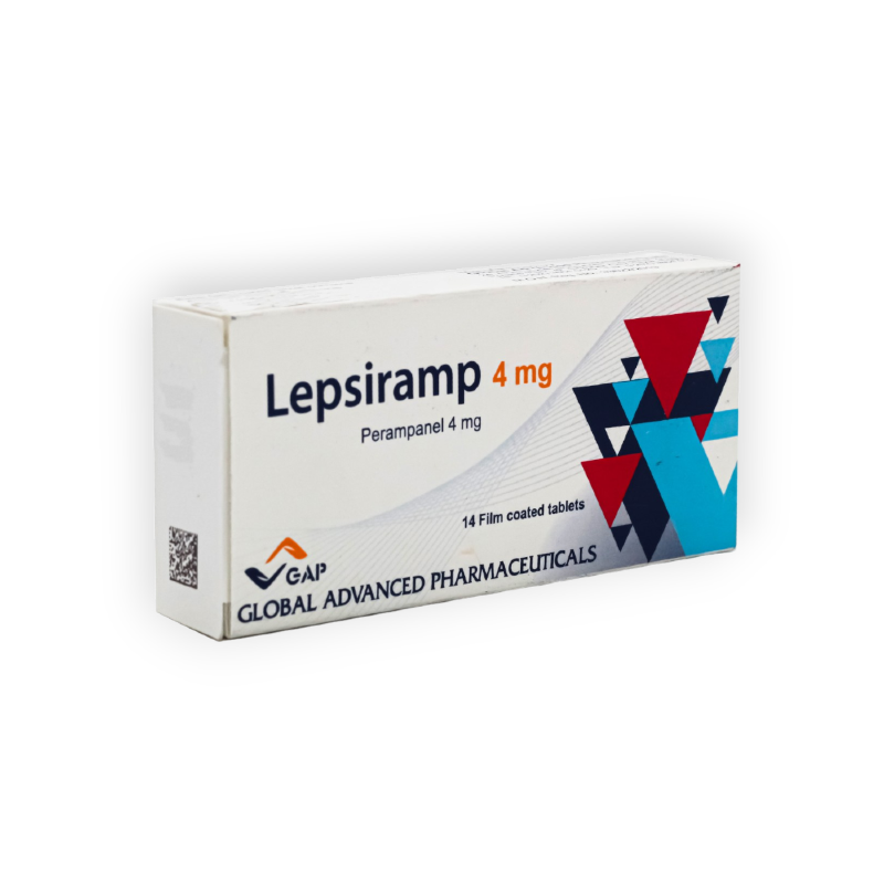 LEPSIRAMP 4 MG 14 TAB
