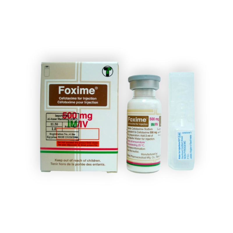 FOXIME 0.5 GM I.V / I.M 1 VIAL