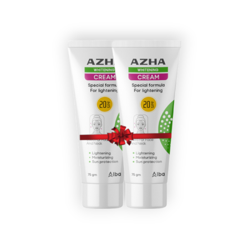 AZHA CREAM SPF20 75GM +1FREE