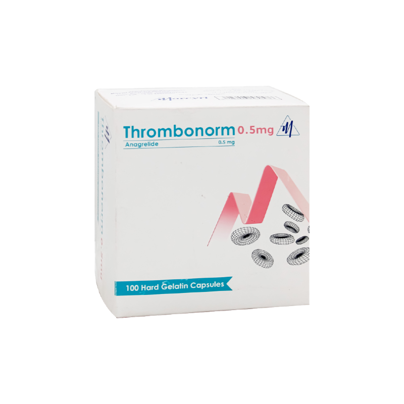 THROMBONORM 0.5 MG 100 CAPSULES