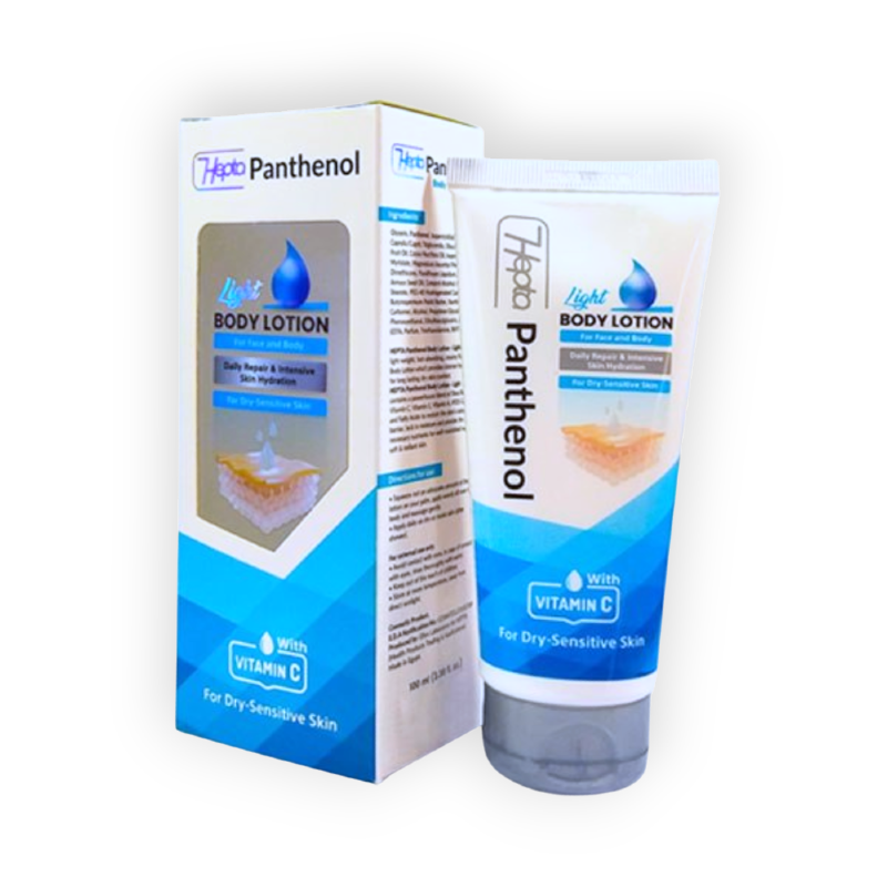 HEPTA PANTHENOL LIGHT BODY LOTION 100 ML س.ج