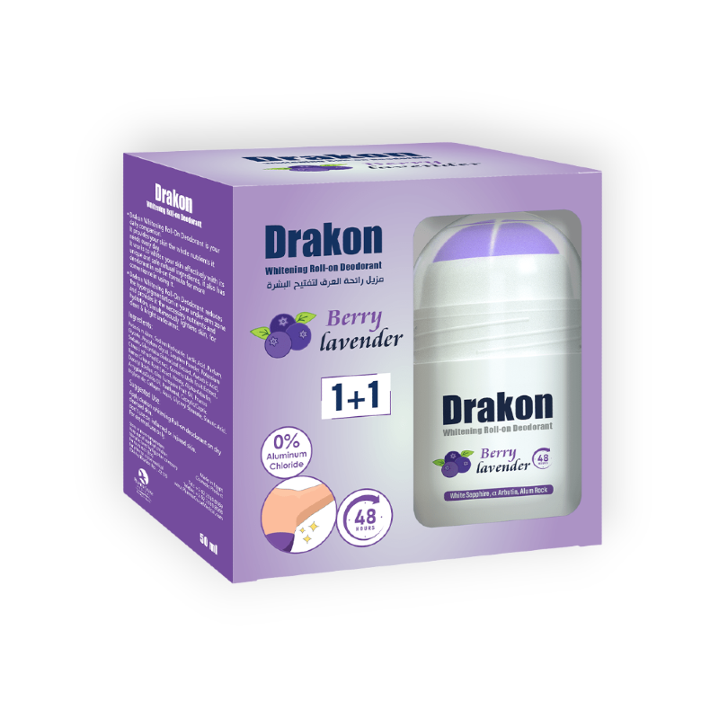 DRAKON WHITENING ROLL ON (BERRY LAVENDER+C PULSE) OFFER