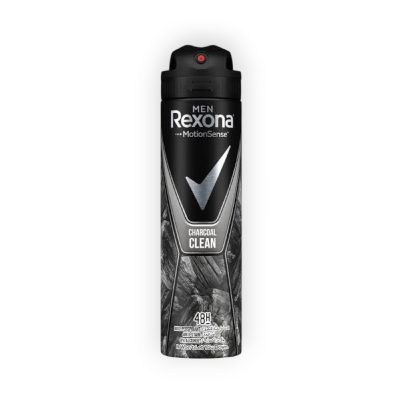 REXONA SPRAY (CHARCOAL CLEAN) F MEN 150ML