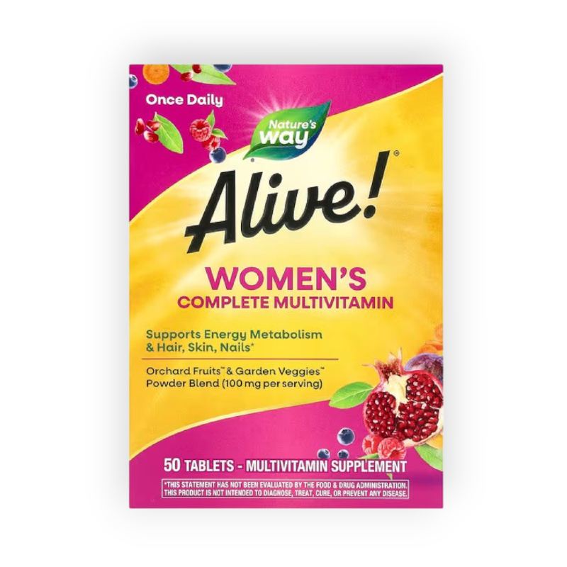 ALIVE WOMENS  MULTIVTAMIN 50 TAB   (NATROL)