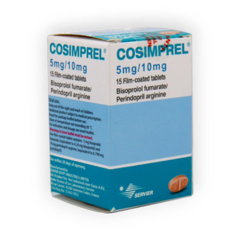 COSIMPREL 5MG/10MG 15 FILM  TAB سعر جديد