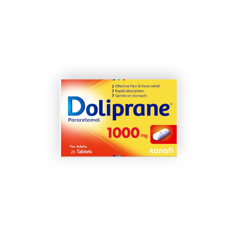 DOLIPRANE 1000 MG  15  TAB سعر جديد