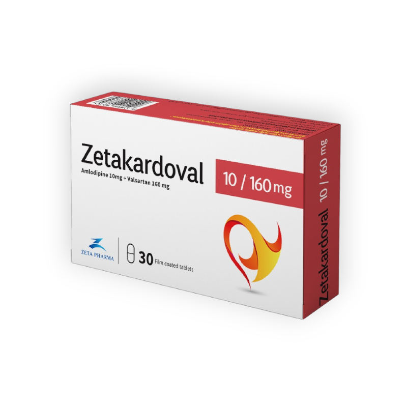ZETAKARDOVAL  10   160 MG 30 TAB
