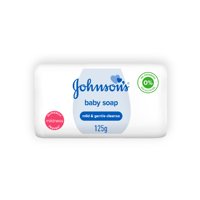 JOHNSONS BABY SOAP W ALMOND 125G