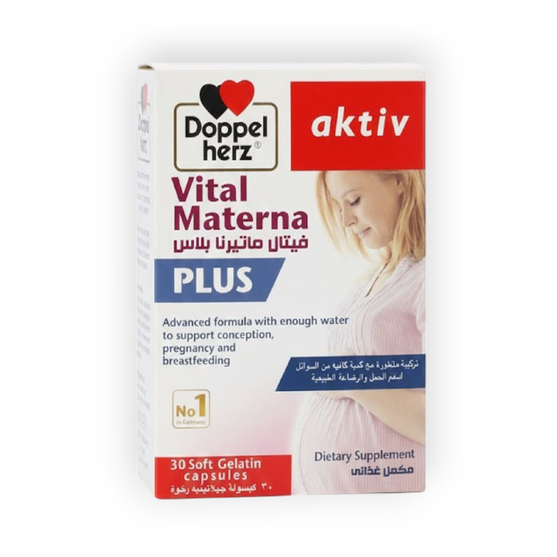 VITAL MATERNA PLUS 30 CAP (DOPPEL HERZ)