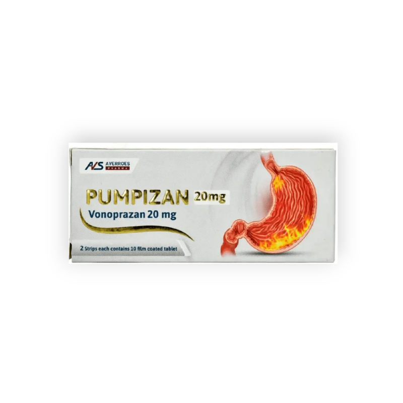 PUMPIZAN 20 MG 20 TAB سعر جديد